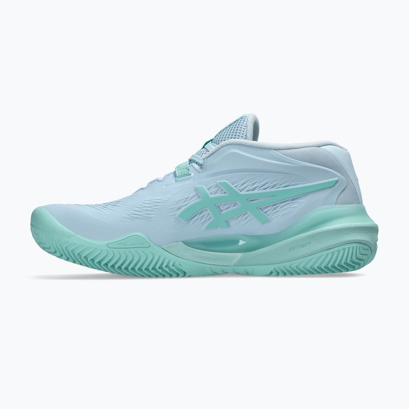 Moteriški teniso bateliai ASICS Gel-Resolution X Clay light blue/oasis green 2