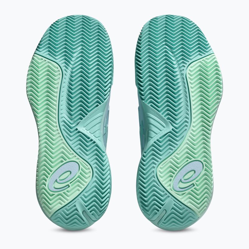 Moteriški teniso bateliai ASICS Gel-Resolution X Clay light blue/oasis green 3