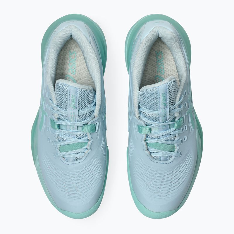 Moteriški teniso bateliai ASICS Gel-Resolution X Clay light blue/oasis green 4