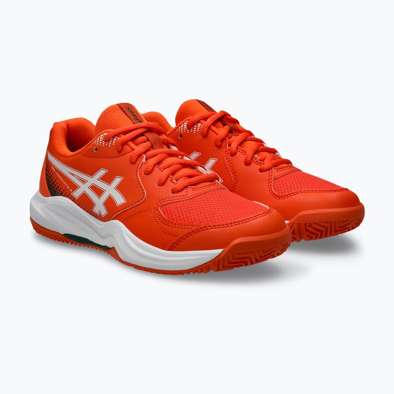 Padelio bateliai ASICS Gel-Dedicate 9 Padel GS energy orange/white