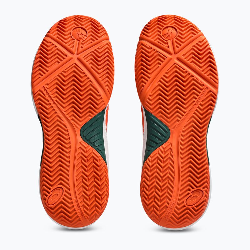 Padelio bateliai ASICS Gel-Dedicate 9 Padel GS energy orange/white 4