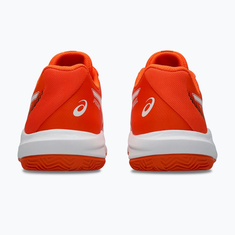 Padelio bateliai ASICS Gel-Dedicate 9 Padel GS energy orange/white 6