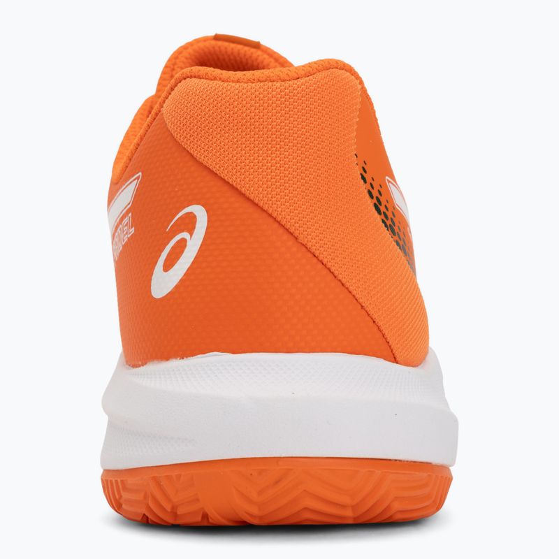 Padelio bateliai ASICS Gel-Dedicate 9 Padel GS energy orange/white 6