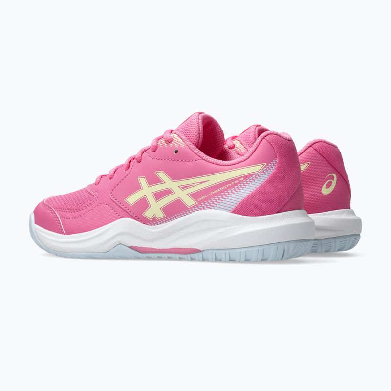 Vaikiški teniso batai ASICS Gel-Dedicate 9 GS dragon fruit/soft yellow 3