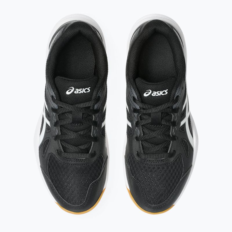 Vaikiški batai ASICS Upcourt 6 GS black/white 11