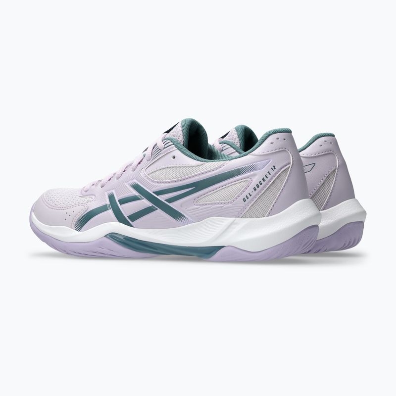 Moteriški tinklinio bateliai ASICS Gel-Rocket 12 dahlia/foggy teal 4