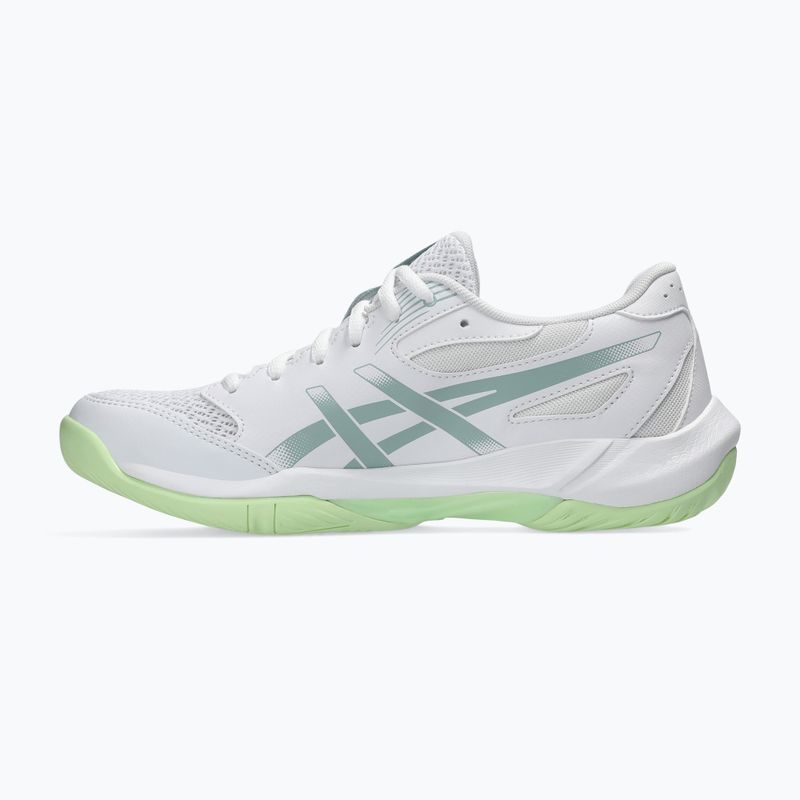 Moteriški tinklinio bateliai ASICS Gel-Rocket 12 white/ocean haze 3