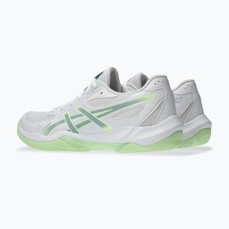 Moteriški tinklinio bateliai ASICS Gel-Rocket 12 white/ocean haze 4