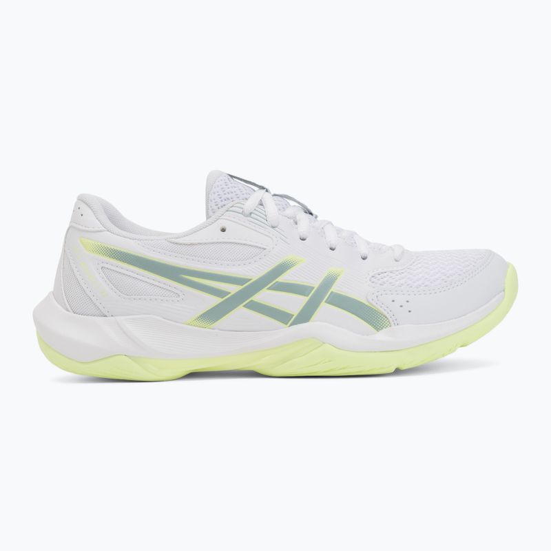 Moteriški tinklinio bateliai ASICS Gel-Rocket 12 white/ocean haze 2