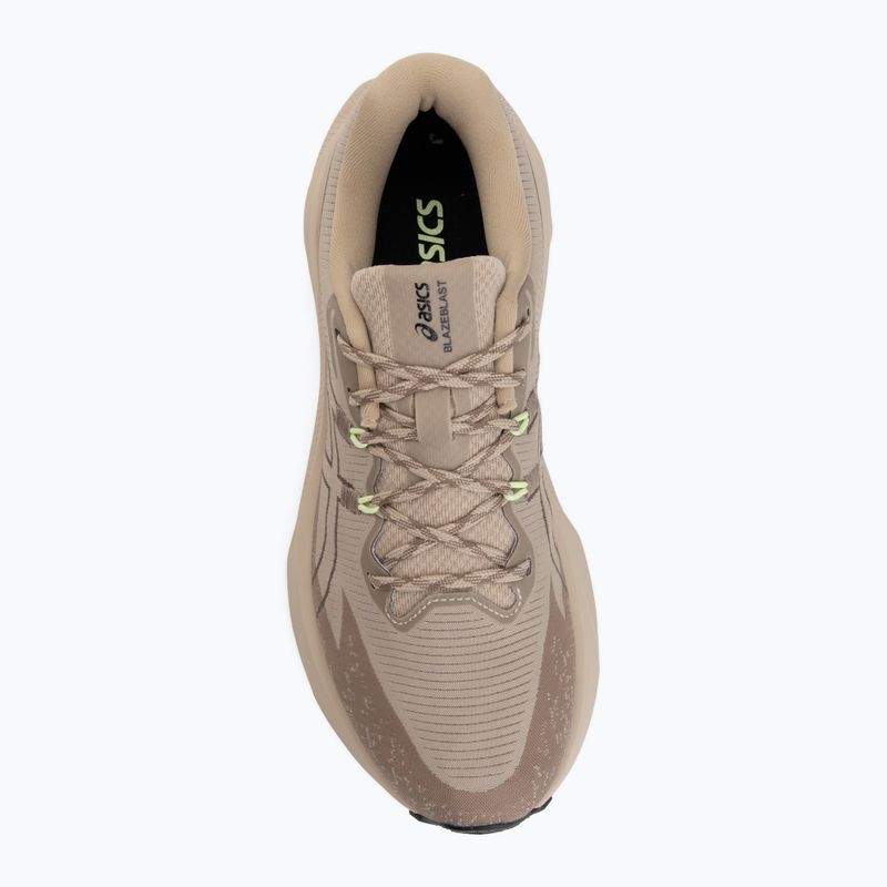 Moteriški bėgimo bateliai Asics Blazeblast simply taupe/illuminate yellow 5