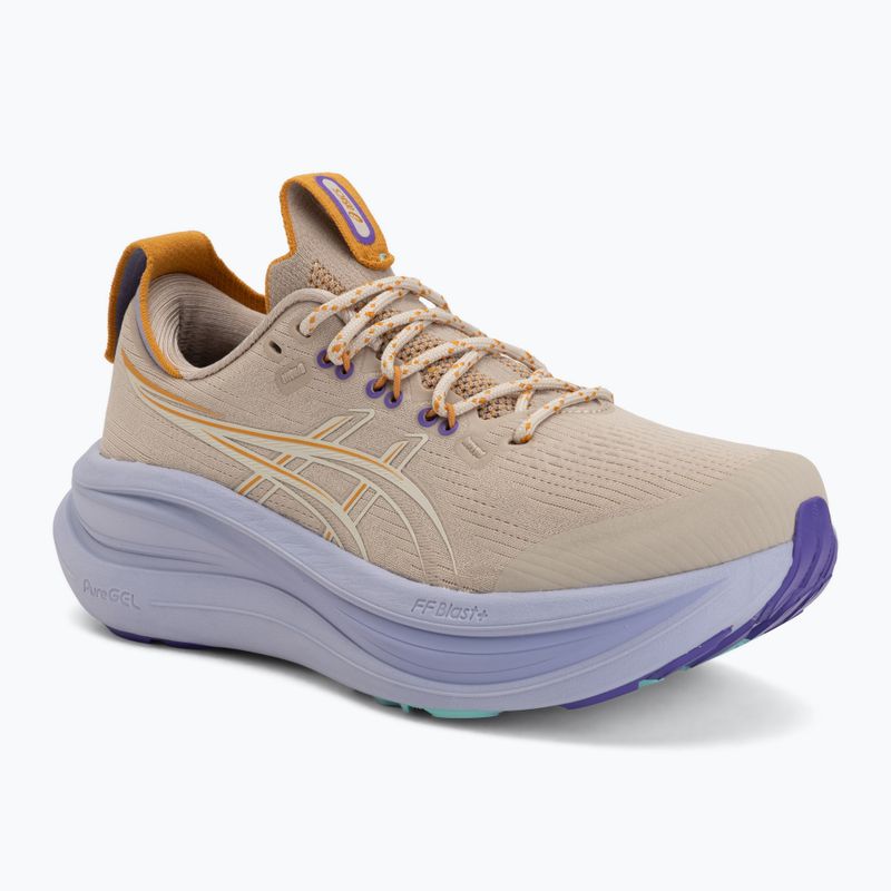 Moteriški bėgimo bateliai ASICS Gel-Nimbus 28 TR simply taupe/fresh air