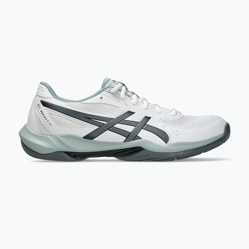 Vyriški tinklinio bateliai ASICS Gel-Rocket 12 white/steel grey 2