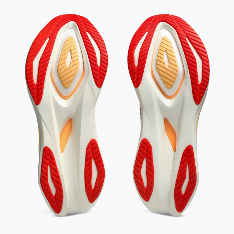 Vyriški bėgimo bateliai ASICS Sonicblast 2 balti/stadiono oranžiniai 5
