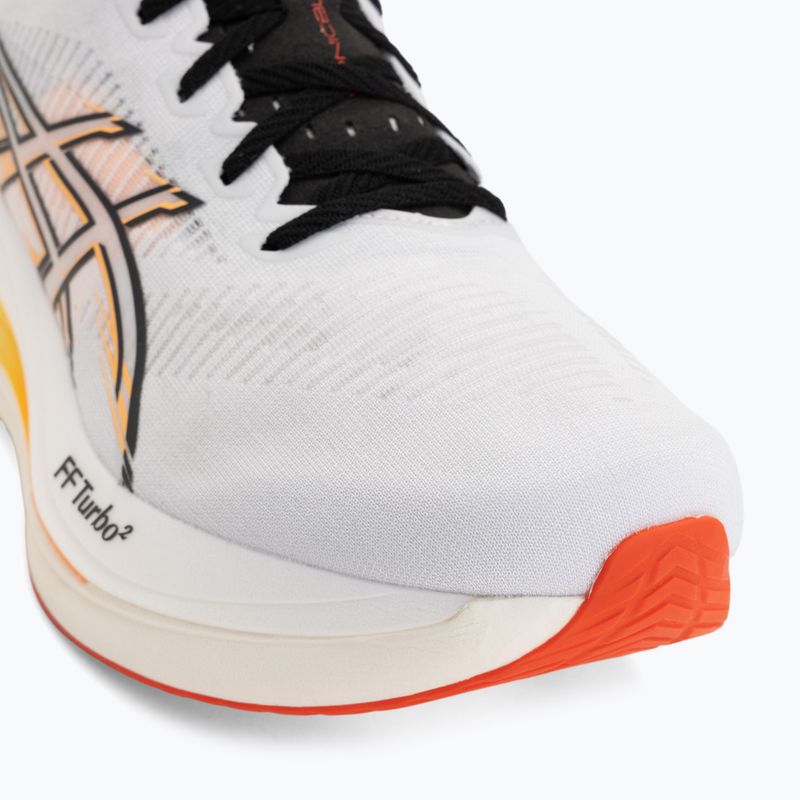 Vyriški bėgimo bateliai ASICS Sonicblast 2 balti/stadiono oranžiniai 7