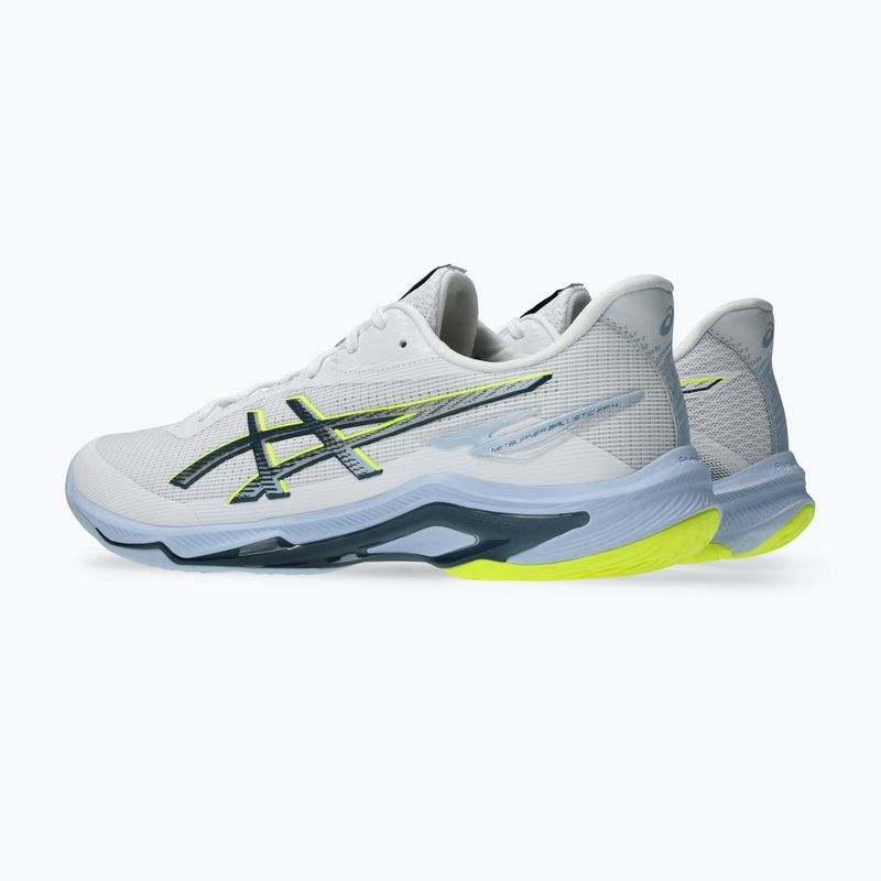 Vyriški batai ASICS Netburner Ballistic FF 4 white/raw indigo 4