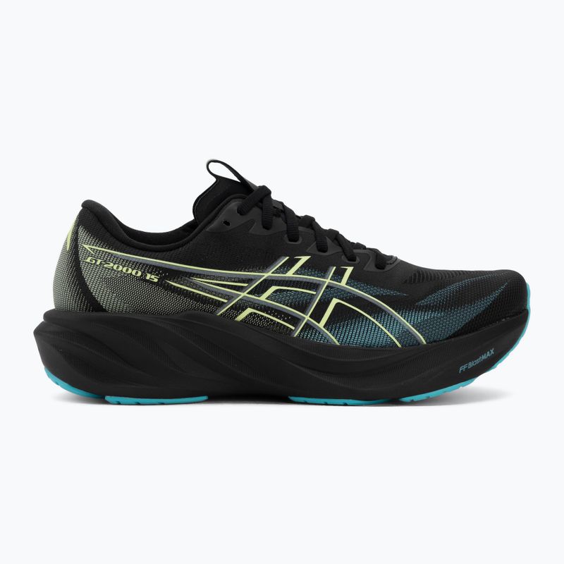 Vyriški bėgimo batai Asics Gt-2000 15 Black/Energy Aqua 2