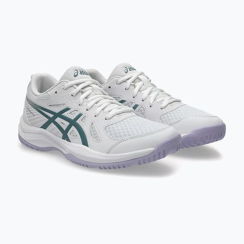 Moteriški batai ASICS Upcourt 6 white/foggy teal 3