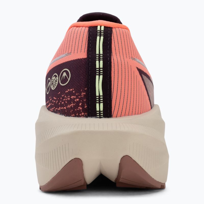 Vyriški bėgimo bateliai Asics Blazeblast sun coral/dark aubergine 6