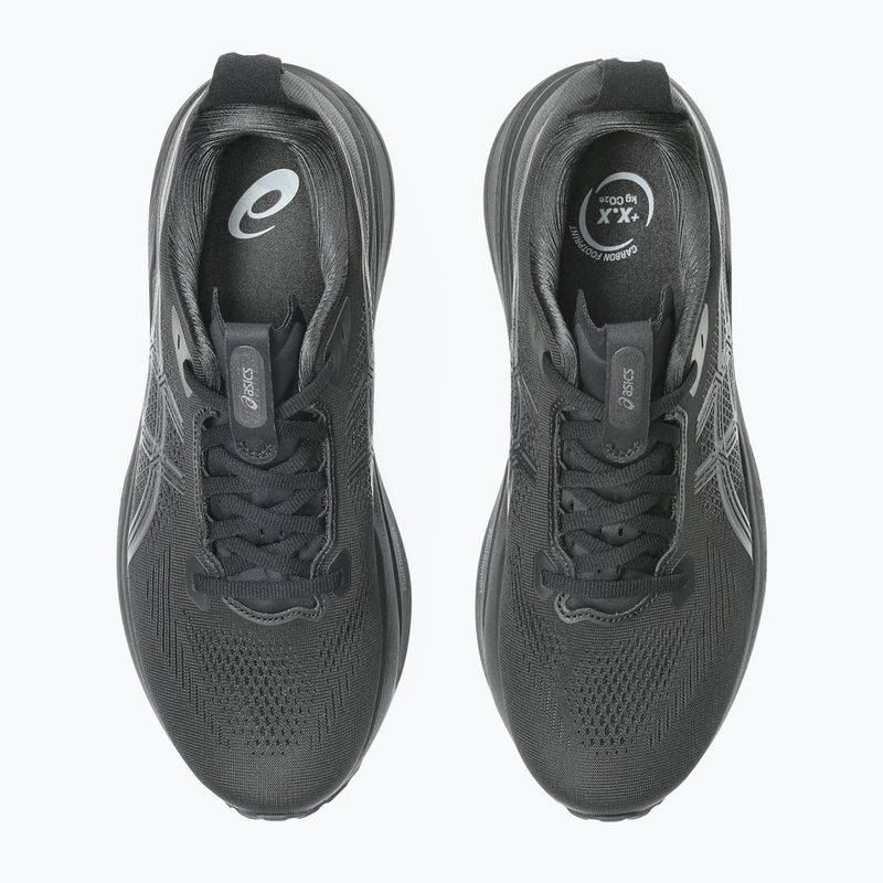Vyriški bėgimo batai ASICS Gel-Kayano 33 Extra Wide black/black 5