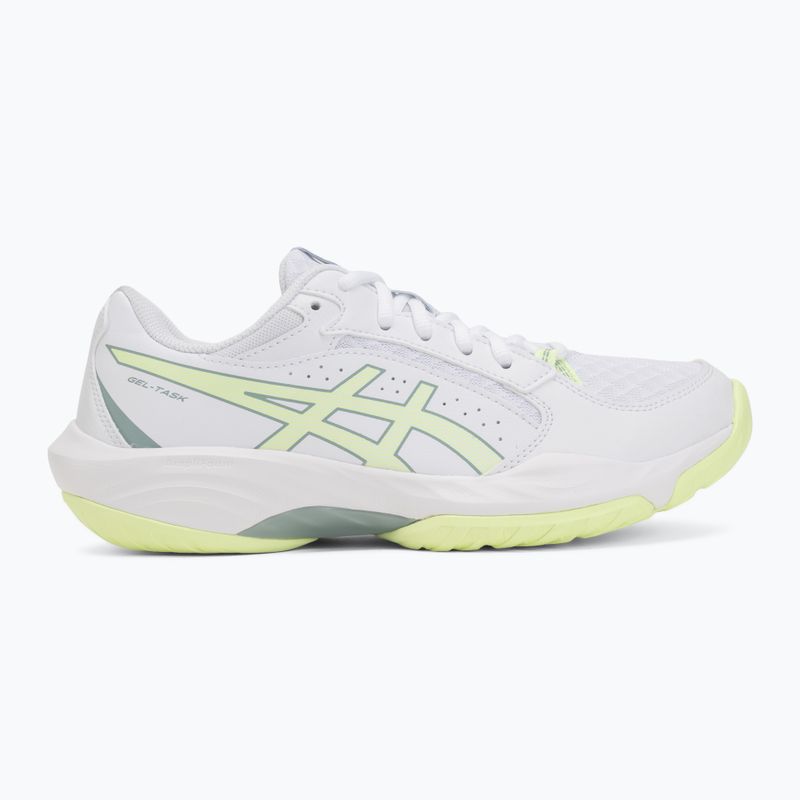 Moteriški tinklinio bateliai ASICS Gel-Task 5 white/illuminate yellow 2