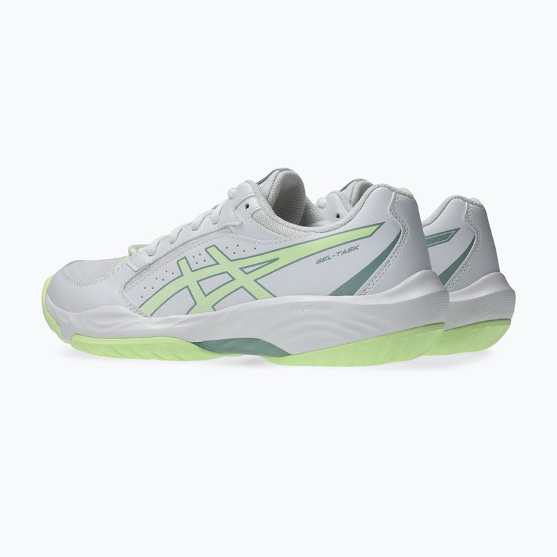 Moteriški tinklinio bateliai ASICS Gel-Task 5 white/illuminate yellow 4