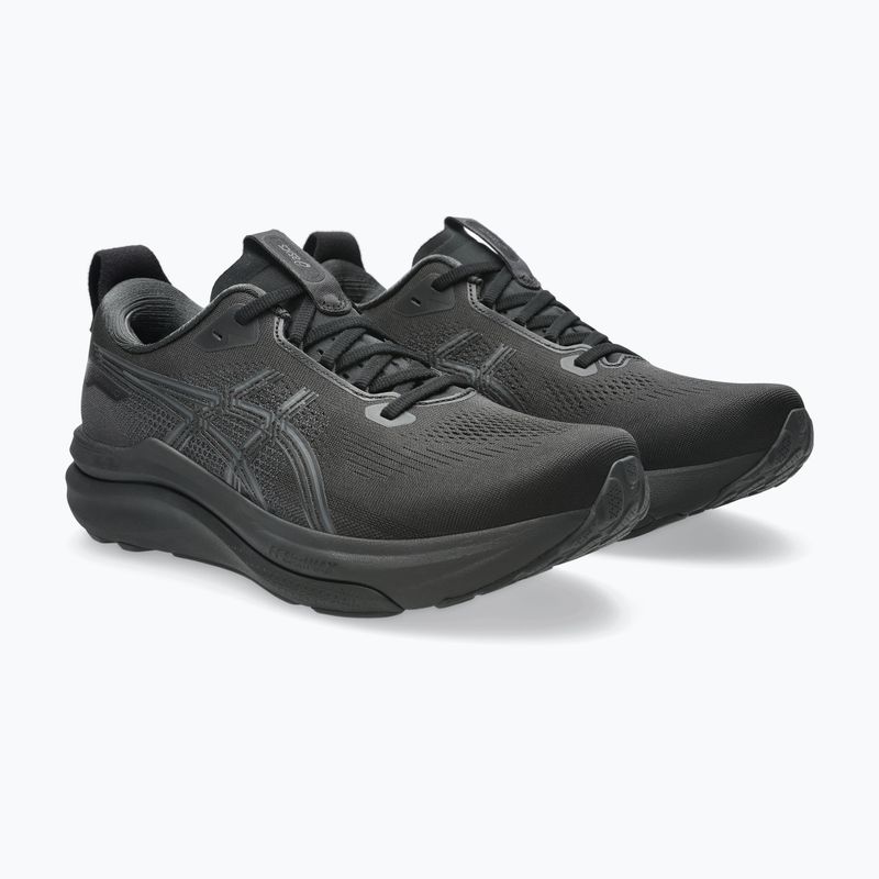 Vyriški bėgimo batai ASICS Gel-Kayano 33 Wide black/black