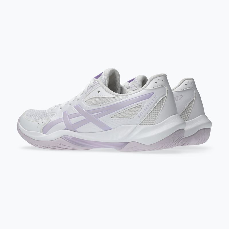 Moteriški tinklinio bateliai ASICS Gel-Rocket 12 white/dahlia 4