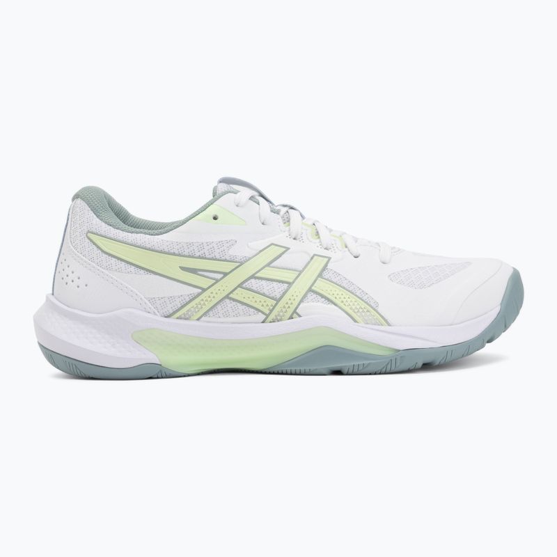Moteriški tinklinio bateliai ASICS Gel-Tactic 13 white/illuminate yellow 2
