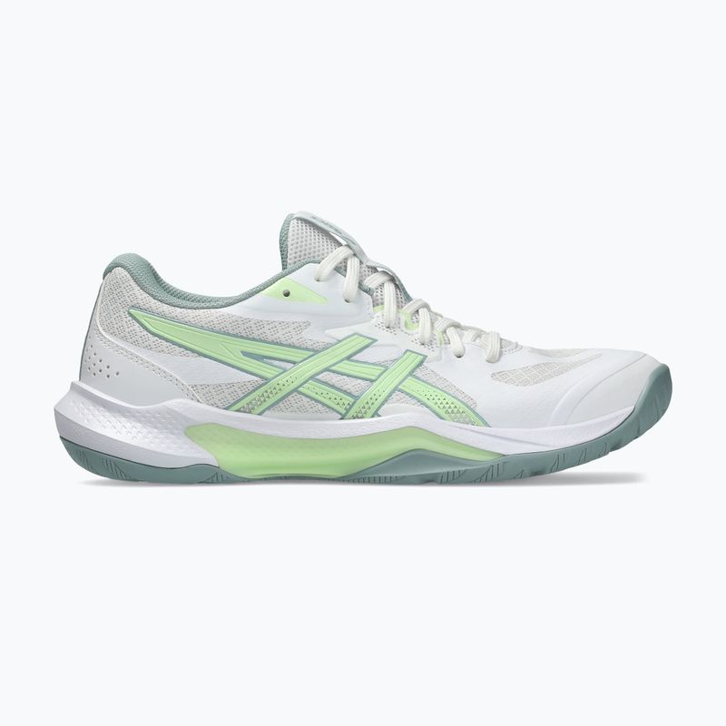 Moteriški tinklinio bateliai ASICS Gel-Tactic 13 white/illuminate yellow 2
