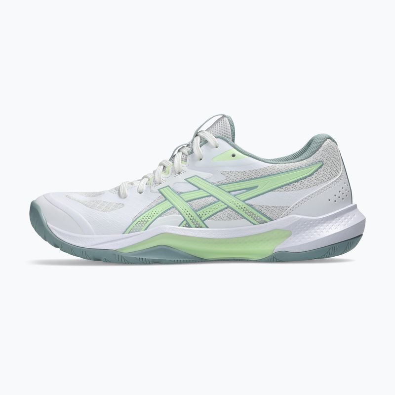 Moteriški tinklinio bateliai ASICS Gel-Tactic 13 white/illuminate yellow 3