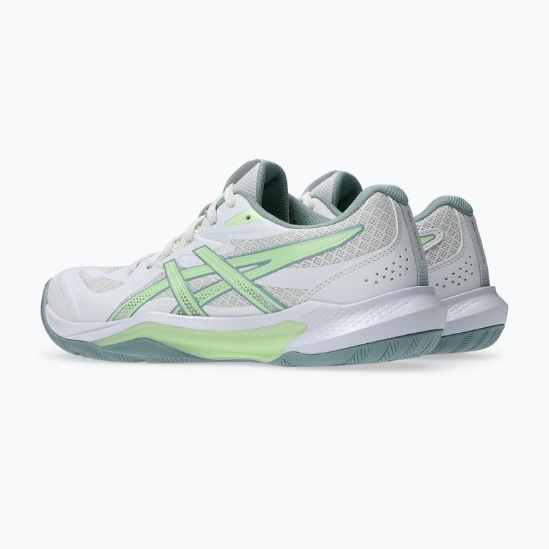 Moteriški tinklinio bateliai ASICS Gel-Tactic 13 white/illuminate yellow 4