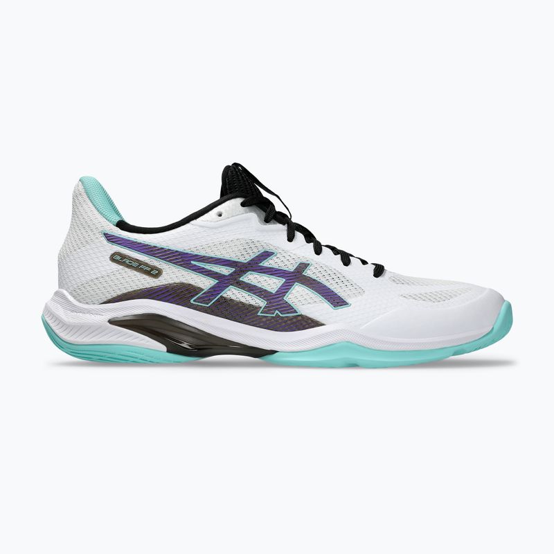 Vyriški tinklinio bateliai ASICS Blade FF 2 white/radiant amethyst 2
