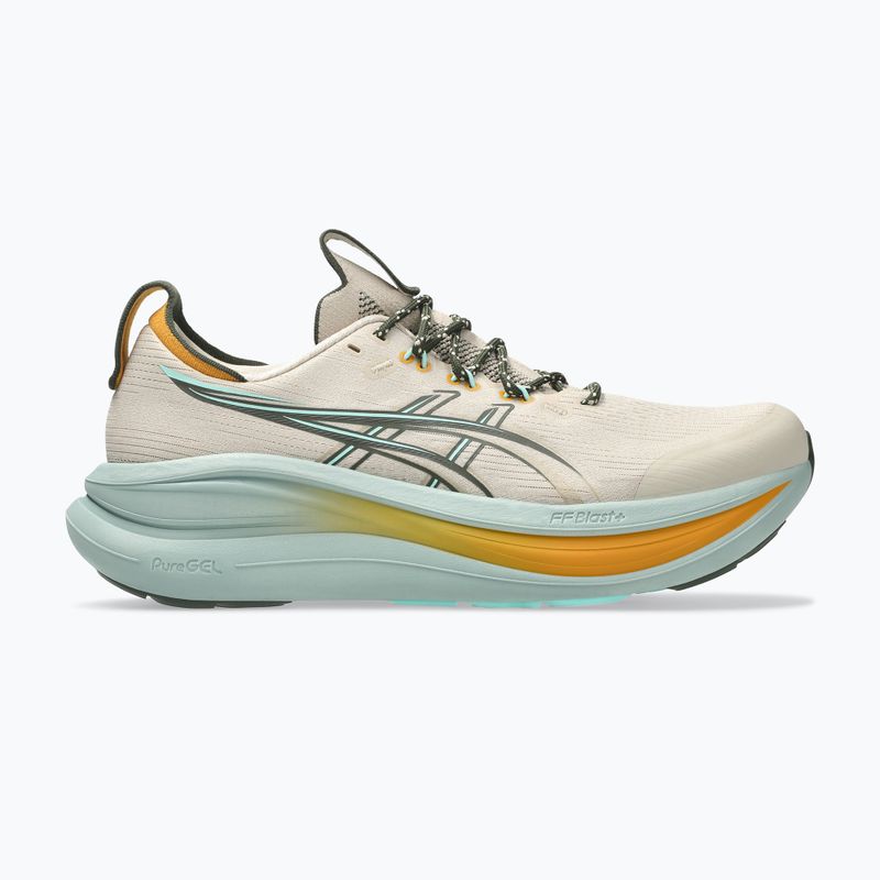 Vyriški bėgimo bateliai ASICS Gel-Nimbus 28 TR simply taupe/ocean haze 9