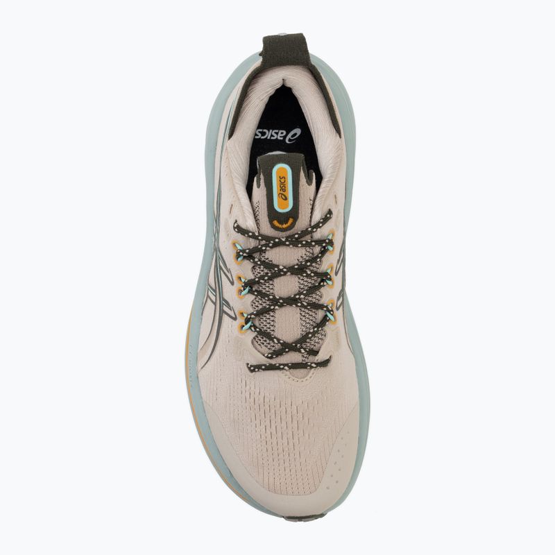 Vyriški bėgimo bateliai ASICS Gel-Nimbus 28 TR simply taupe/ocean haze 5