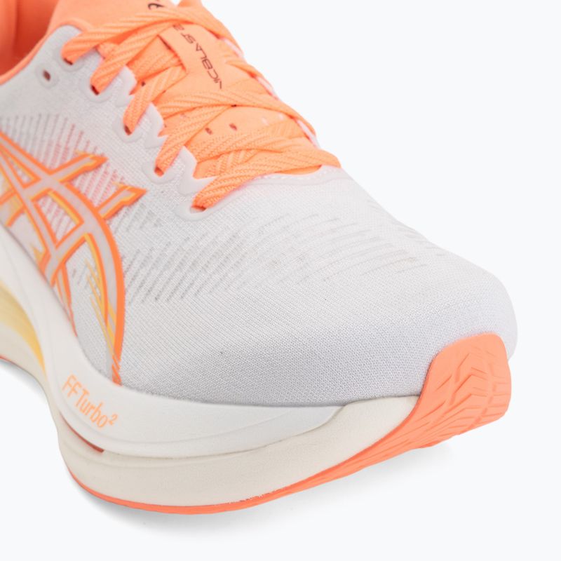 Moteriški bėgimo bateliai ASICS Sonicblast 2 balti/saulės koralo spalvos 7