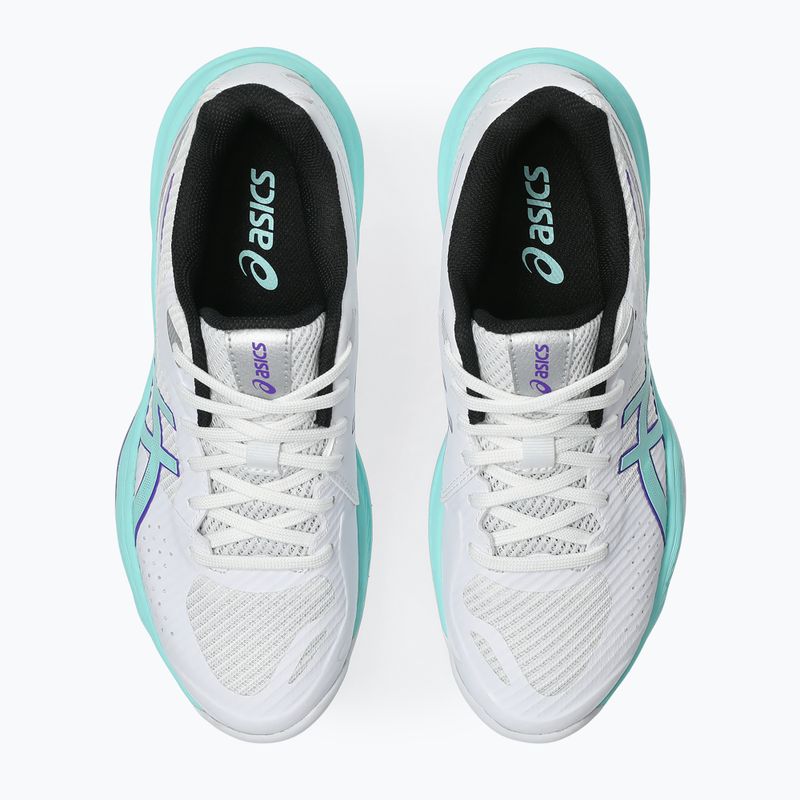 Moteriški tinklinio bateliai ASICS Beyond FF 2 white/illuminate mint 4