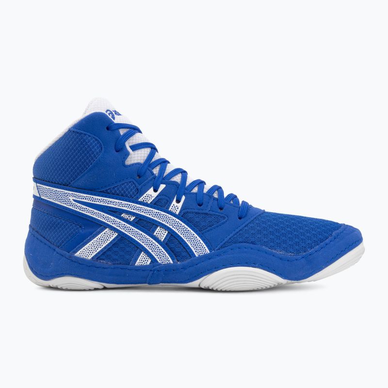 Imtynių batai ASICS Snapdown 4 neon blue/white 2