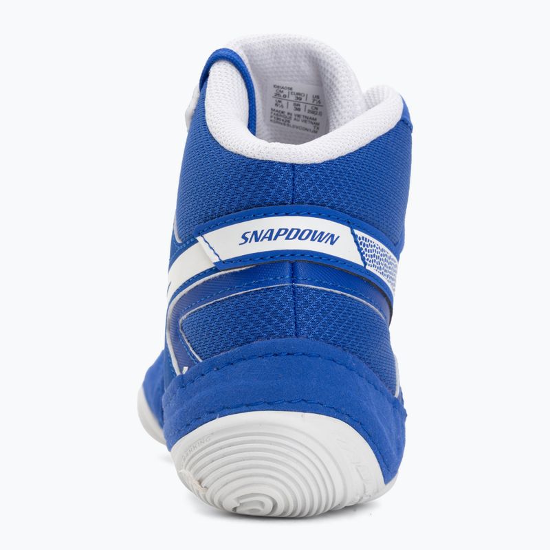 Imtynių batai ASICS Snapdown 4 neon blue/white 6