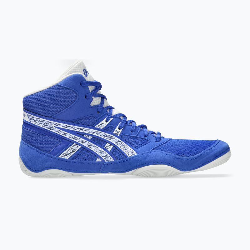 Imtynių batai ASICS Snapdown 4 neon blue/white 2