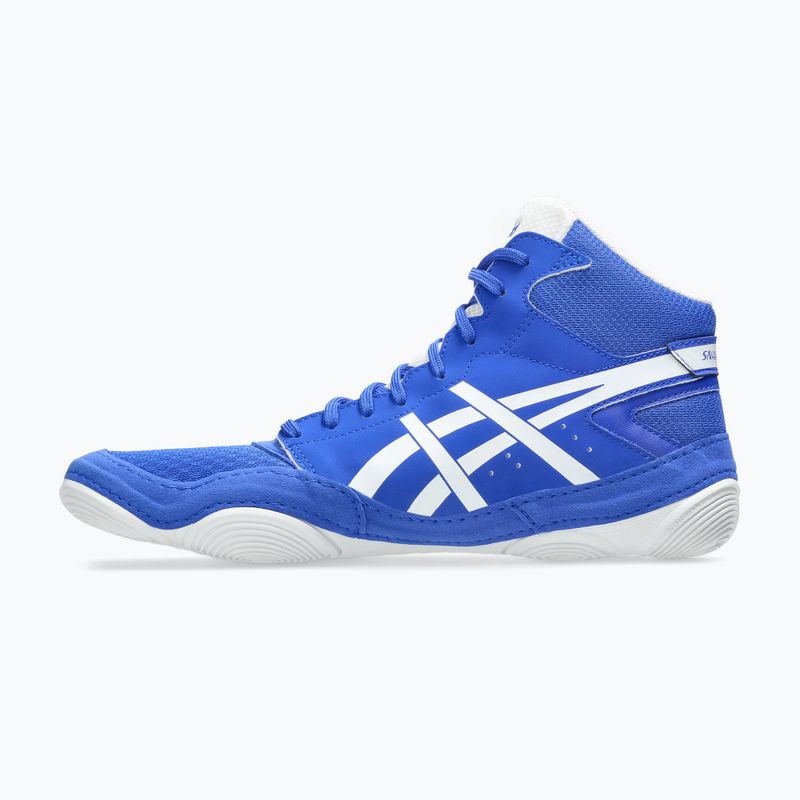 Imtynių batai ASICS Snapdown 4 neon blue/white 3