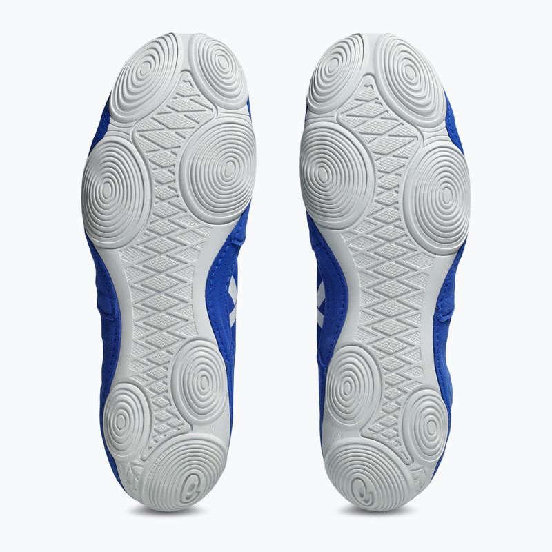 Imtynių batai ASICS Snapdown 4 neon blue/white 6