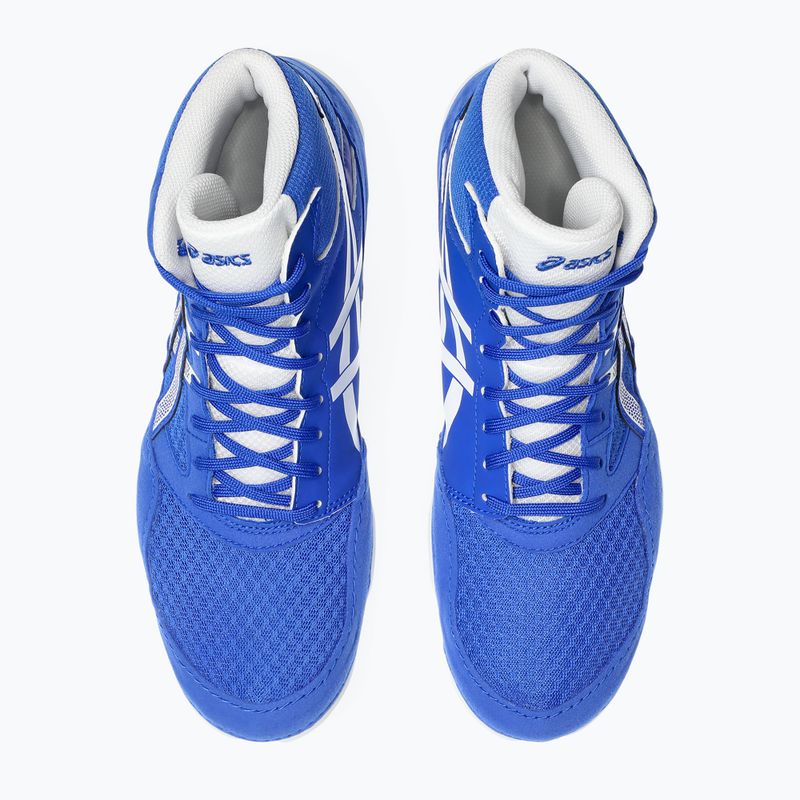 Imtynių batai ASICS Snapdown 4 neon blue/white 7