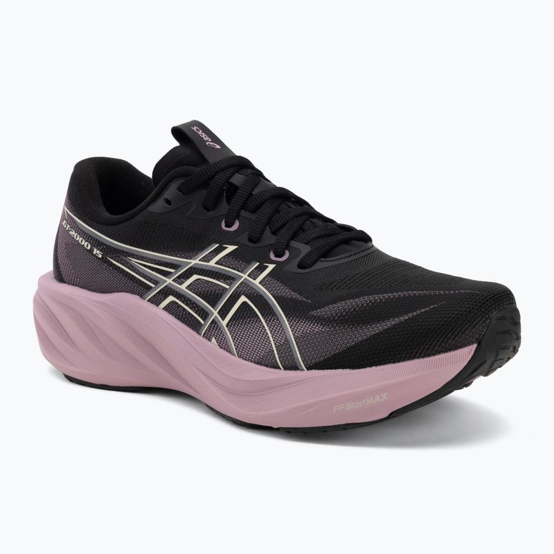 Moteriški bėgimo batai Asics Gt-2000 15 Black/Taro Purple