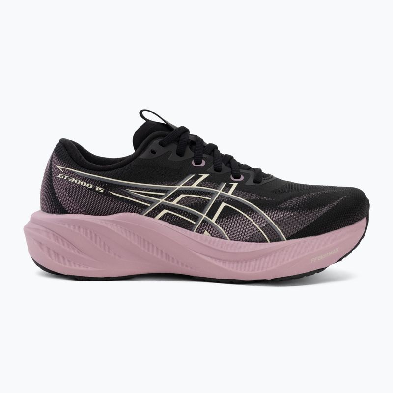 Moteriški bėgimo batai Asics Gt-2000 15 Black/Taro Purple 2