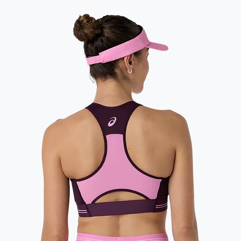 Sportinė liemenėlė ASICS Game Compression Bra Dark Aubergine/Bubblegum 2
