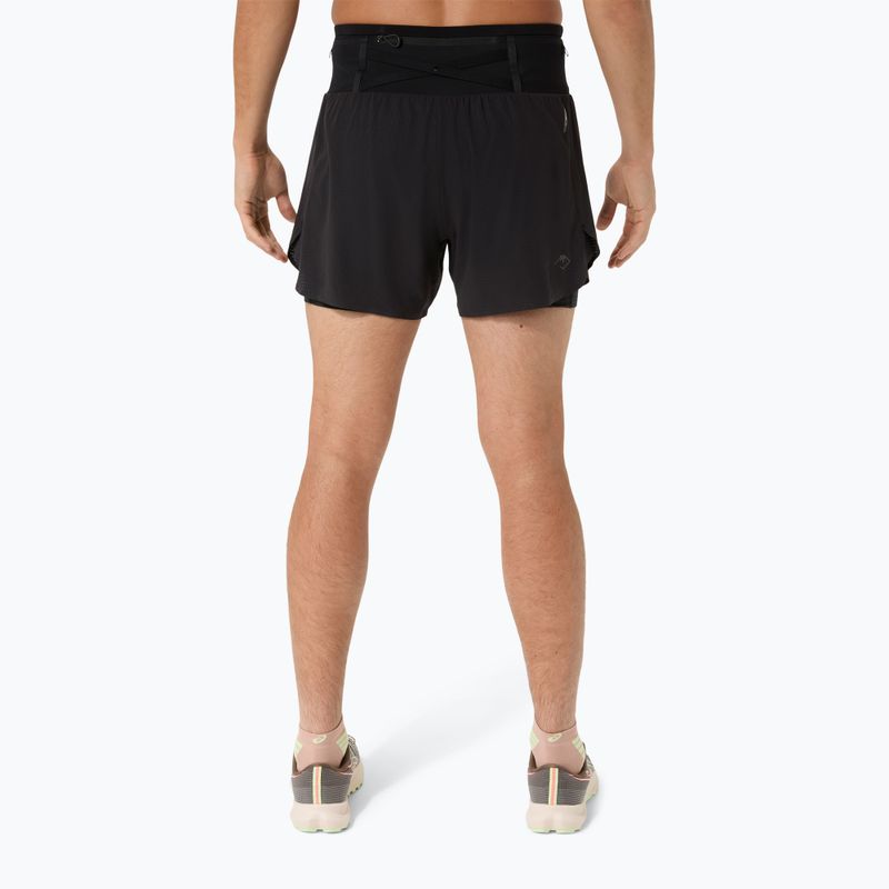 Vyriški bėgimo šortai ASICS Fujitrail Elite performance black 3