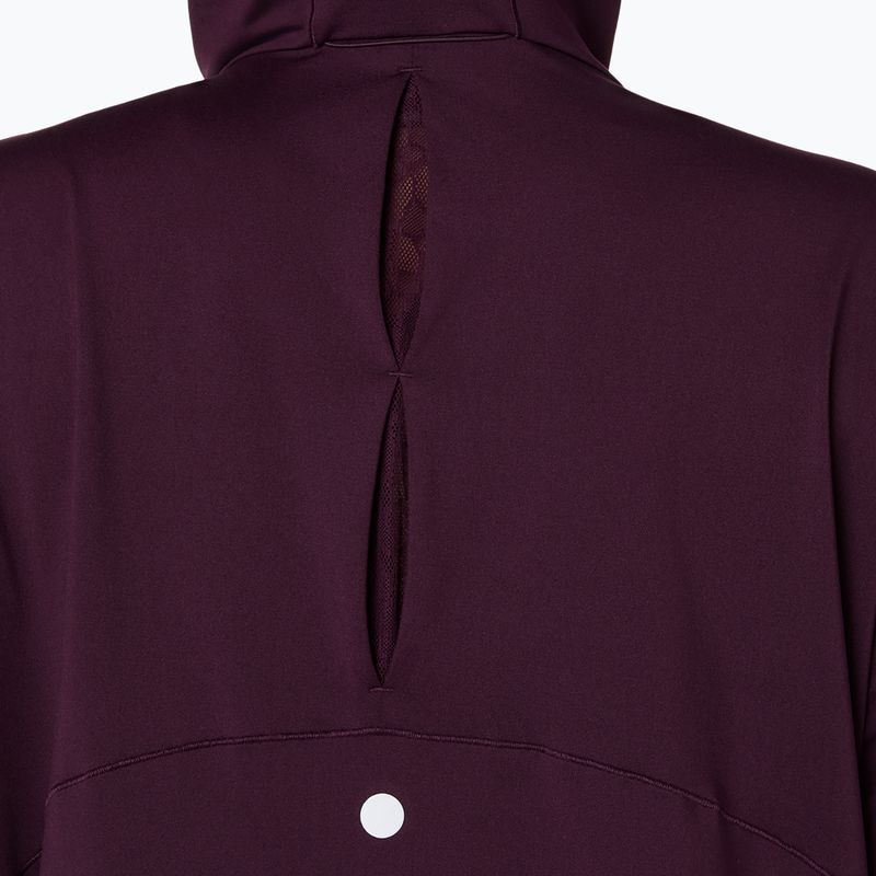 Moteriškas bėgimo džemperis ASICS Nagino Run Winter Hoodie dark aubergine 7