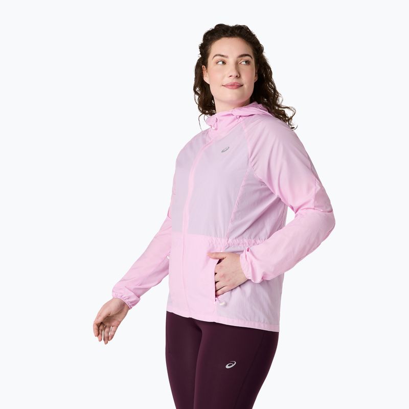Moteriška bėgimo striukė ASICS Road Packable Jacket hazy lilac 4