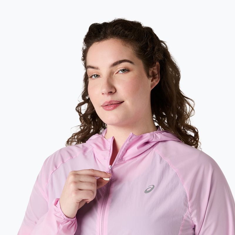 Moteriška bėgimo striukė ASICS Road Packable Jacket hazy lilac 5