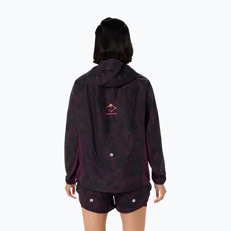 Moteriška bėgimo striukė Asics Fujitrail Packable Jacket dark aubergine 2